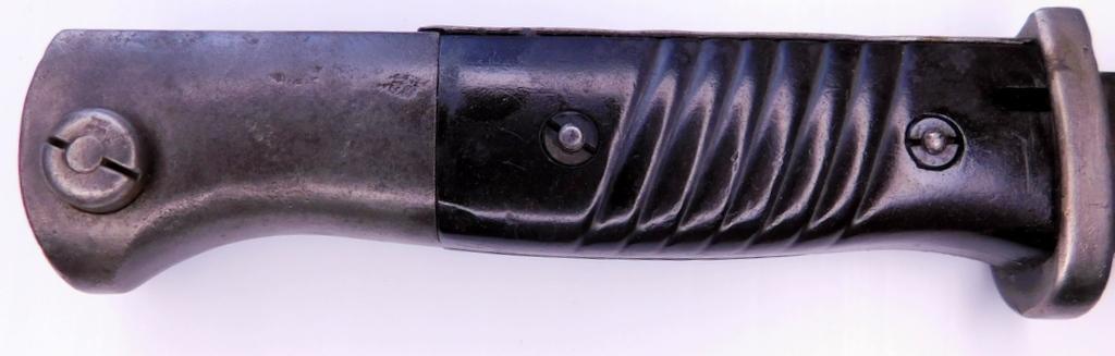 German WWII Mauser K-98 Combat Rifle Bayonet and Scabbard