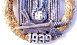 German WWII Political Gau WARTHELAND Badge