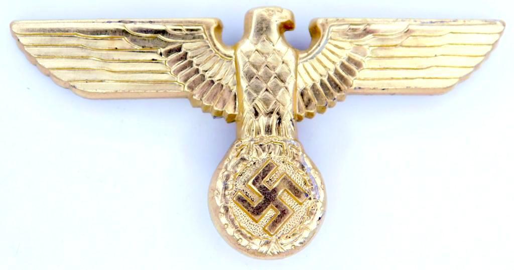 German WWII NSDAP Political Leader Visor Cap Eagle