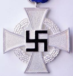 German WWII NSDAP 25 Year Faithful Service Cross