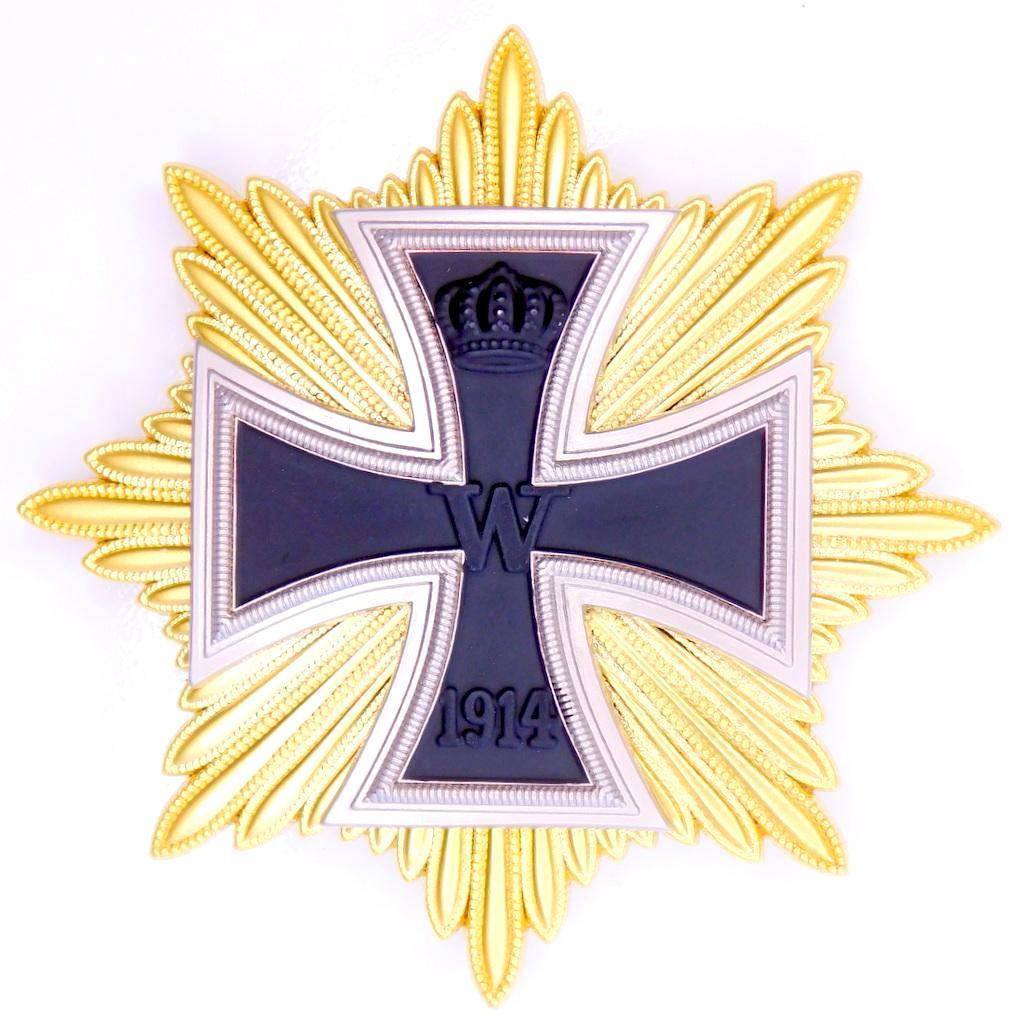 Post War Imperial German WWI 1914 Iron Cross Breast Star