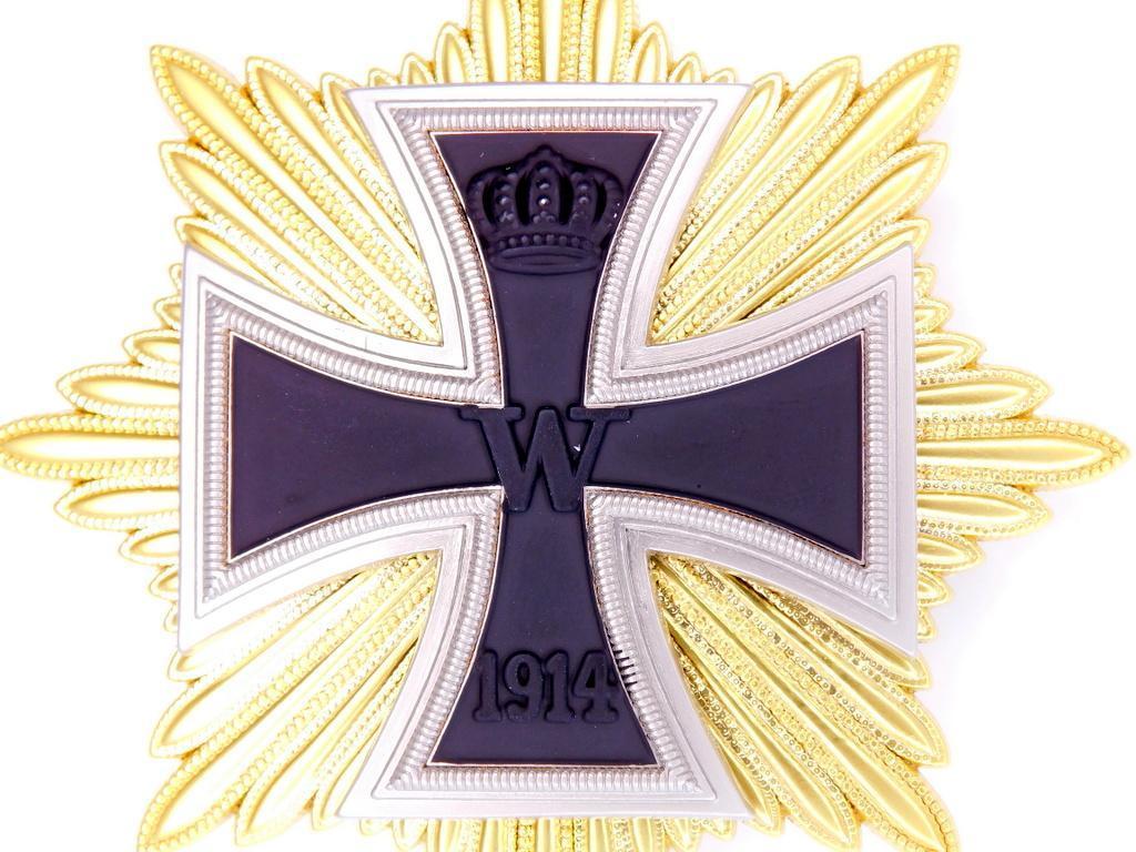 Post War Imperial German WWI 1914 Iron Cross Breast Star