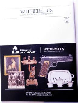Witherell's Gangster Al Capone Estate Catalog Book