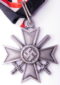 German WWII Knights Cross to the War Merit Cross with Swords