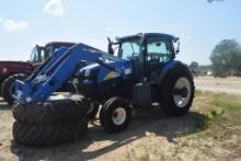 NH T6030 C/A 2WD W/ LDR & DUALS SALVAGE