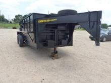 1985 KALYN SIEBERT GOOSENECK DUMP TRAILER