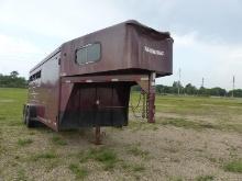 2004 TRAVALONG GN 3 HORSE TRAILER