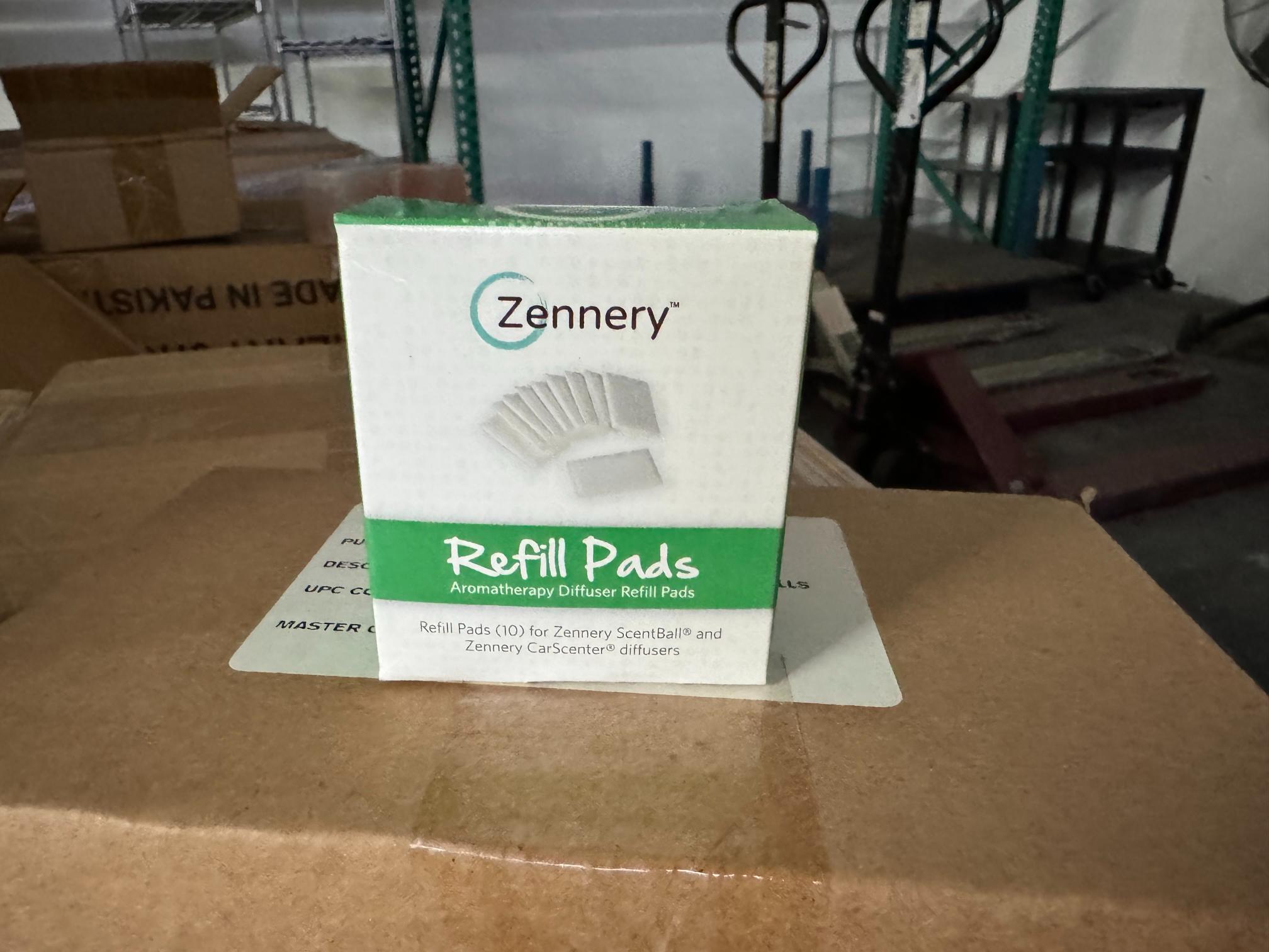 ZENNERY REFILL PADS (NEW) (YOUR BID X QTY = TOTAL $)