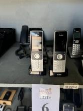 LOT CONSISTING OF YEALINK CORDLESS IP DEC PHONES