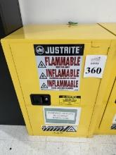 JUSTRITE SURE-GRIP EX FLAMMABLE LIQUID STORAGE CABINET