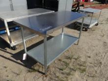 Stainless Steel Table 60" X 30"