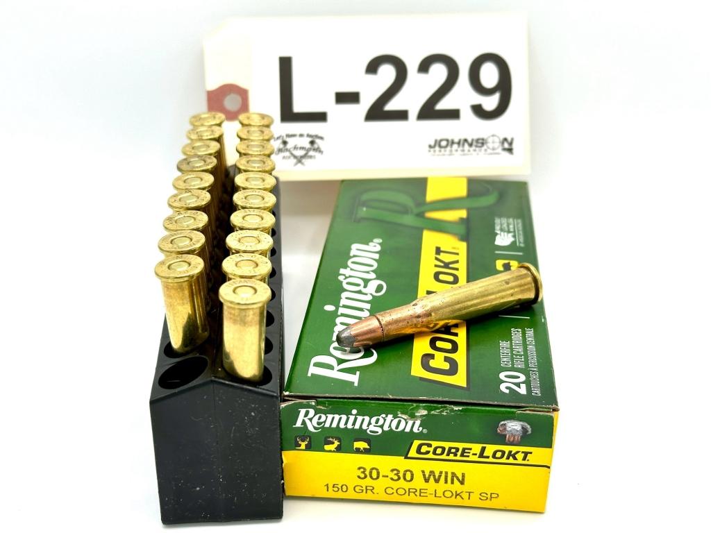30-30 Ammuntion - Remington