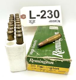 30 Remington Ammunitin - Remington