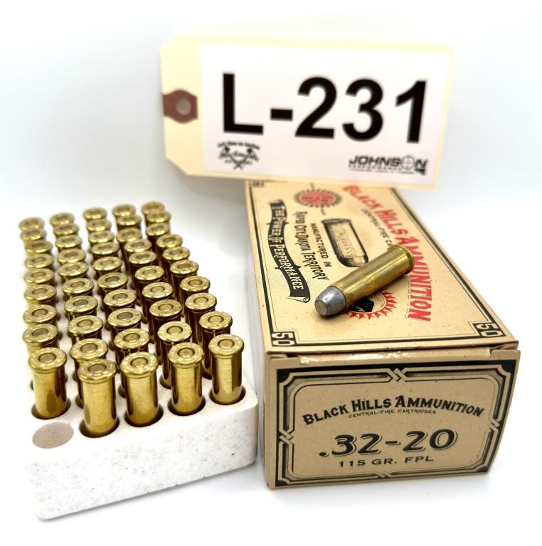 .32-20 Ammunition - Black Hills