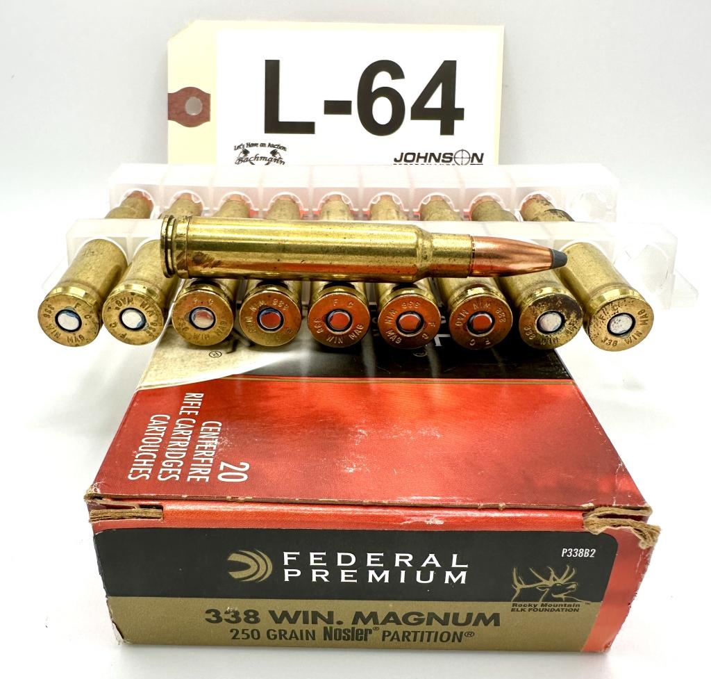 Federal - 338 Winchester Magnum Ammo