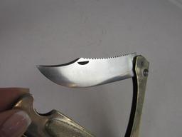 Antique MSA Marbles Gladstone Mich Folding "Safety" Fish Knife