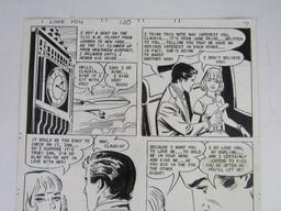Gil Kane (1976) Charlton Romance Comic Original Art Page