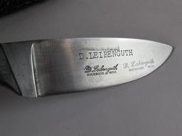 D. Leibenguth Rockwood, Michigan Custom Fixed Blade Knife