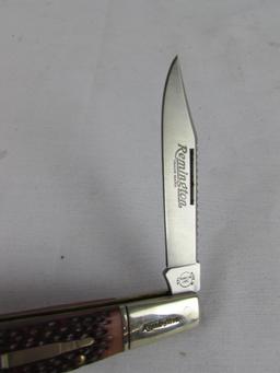 Remington USA R-1630 Single Blade "Navigator" Folding Bullet Knife NOS MIB