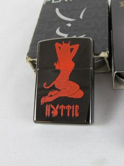 Lot (3) "Playboy" Zippo Lighters MIB