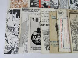 Comic Book Fanzines & Mail-Order Catalogs Large Bronze Age Group