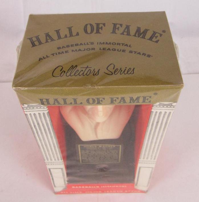 Vintage 1963 Baseball Hall of Fame Immortal Honus Wagner Bust Statue Sealed MIB