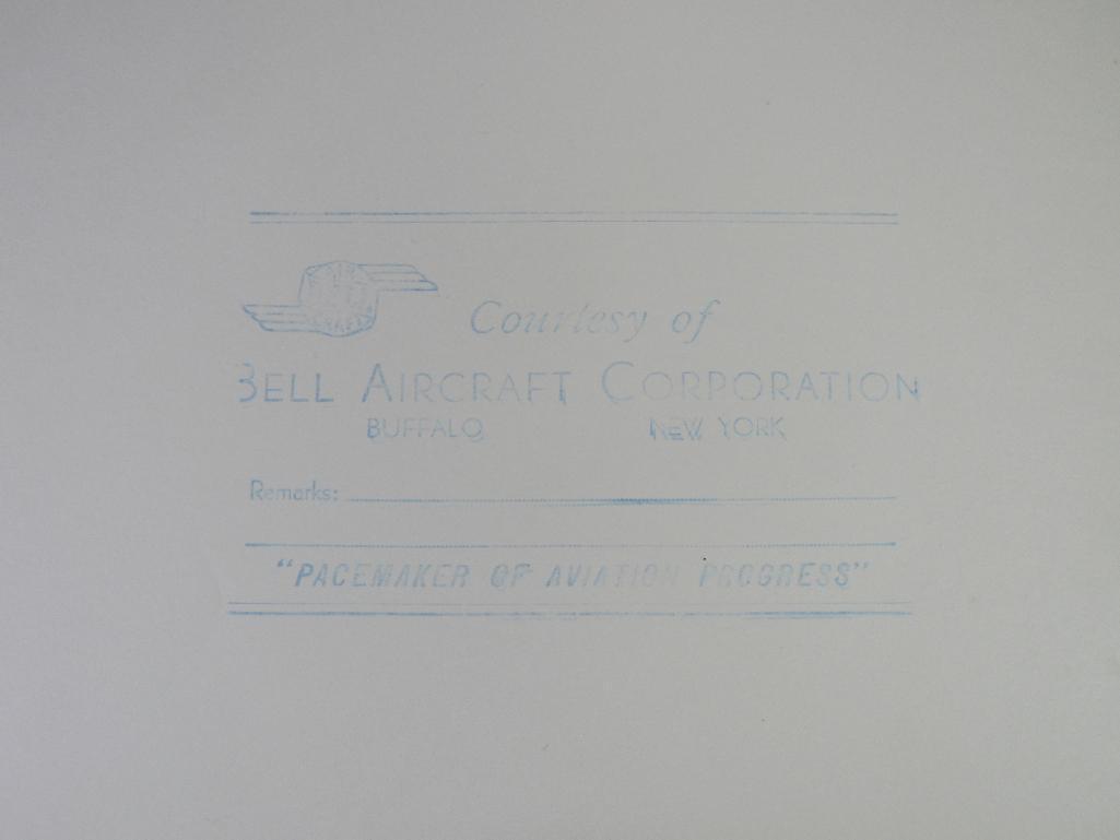 Bell Aircraft Corp P-39 Group of Original 1940's Photographs