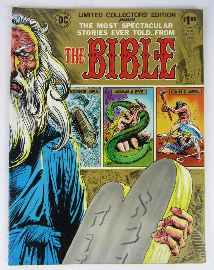 DC-36 Obscure "The Bible" Bronze Age DC Treasury Edition.