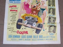 Jane Mansfield/Las Vegas Hillbillies (1966) One-Sheet Movie Poster
