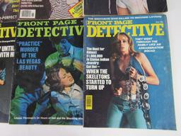 Detective/Crime Magazines Group of (6) 1970's Issues