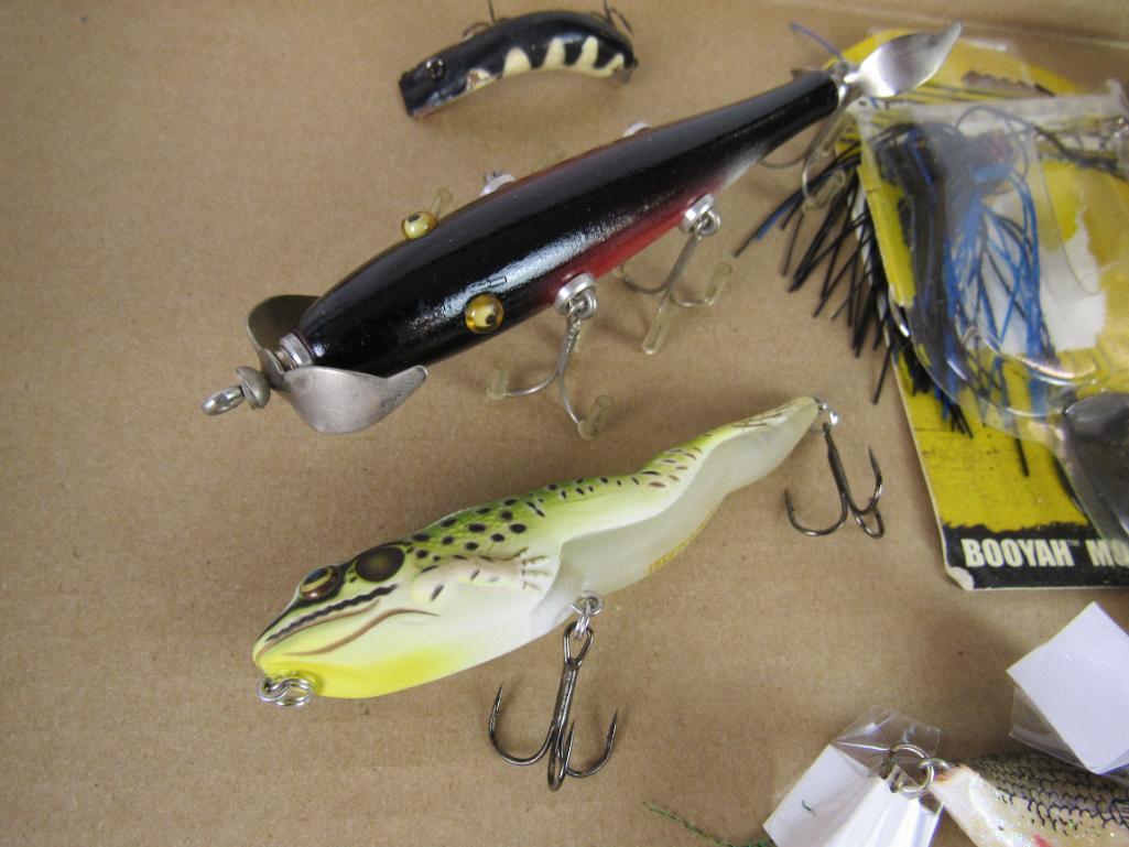 Grouping of Asst. Vintage and Modern Fishing Lures