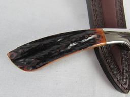 Browning Model 3220132 Stag Handled Fixed Blade Knife