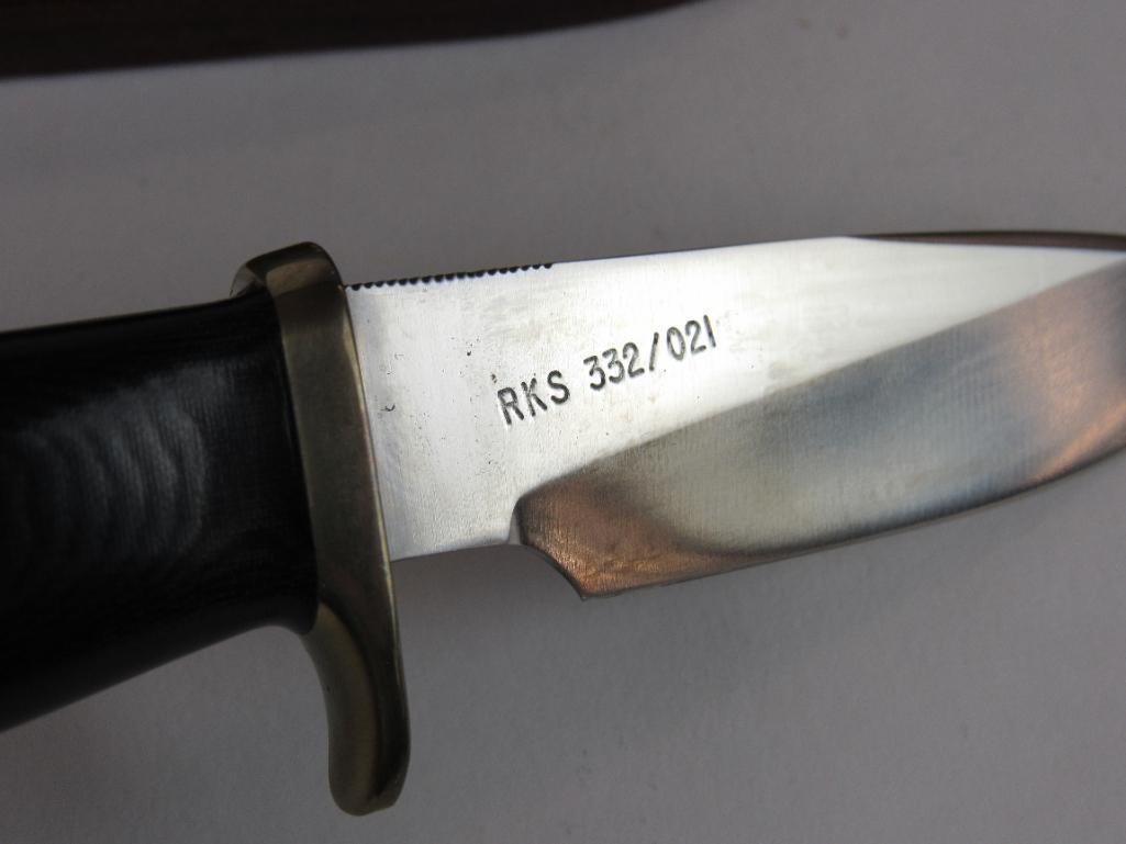 Randall Knives #RKS5 Miniature Drop Point Fixed Blade Knife