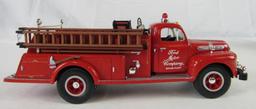 First Gear 1:34 Diecast 1951 Ford F-7 Fire Truck Rouge Plant FoMOCO