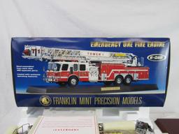 Franklin Mint 1:32 Diecast Emergency One HP105 Tower 1 Fire Tuck MIB Rare