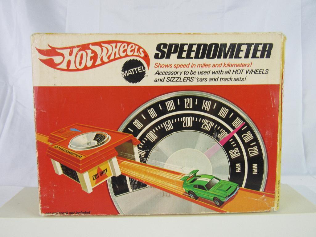 Vintage 1960's Hot Wheels Redline Era Speedometer in original box