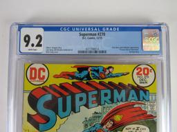 Superman #270 (1973) Bronze Age "Private Life of Clark Kent" CGC 9.2 Beauty!