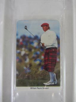 Rare 1986 Fax Pax Payne Stewart Golf "PRE" Rookie Card Sealed in Pack GAI 9.5