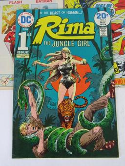 DC Bronze Age 1st Issues Lot- Rima #1, Secret Origins #1, Legion Super-Heroes #1
