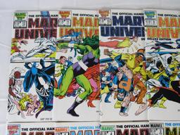 Marvel Universe Deluxed Edition (1985) #1-12 Complete Set