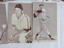 Lot (20) Vintage 1939-1966 Exhibit Baseball Cards w/ Stars- Ted Williams, Musial, Ford+