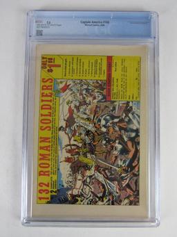 Captain America #104 (1968) Silver Age Stan Lee/ Kirby- Red Skull! CGC 7.5