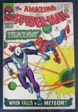 Amazing Spider-Man #36 (1966) Silver Age "When Falls the Meteor"