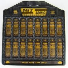 Vintage Bars Leaks NOS Store Display Full/ Easel Back
