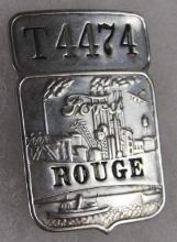 Vintage Ford Motor Co. Rouge Plant Employee Badge