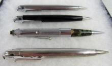 Group (4) Antique Ronson Mechanical Pencil Lighters