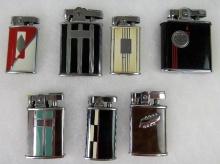 Excellent Lot Antique Ronson Art Deco Enameled Cigarette Lighters