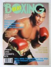 Boxing Beat Magazine June 1987 Mike Tyson Cover