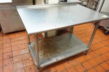 4' Stainless Steel Table