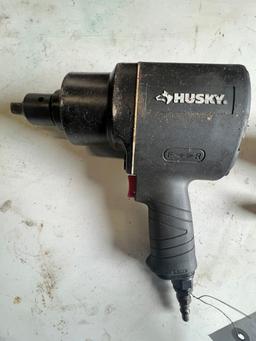 Husky 3/4" Impact w/Adapters 3/4" to 1/2" & 1/2" to 3/4"